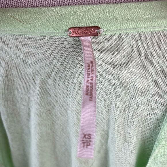 NWOT Linen Blend Tunic Top Size XS - Picture 6 of 8